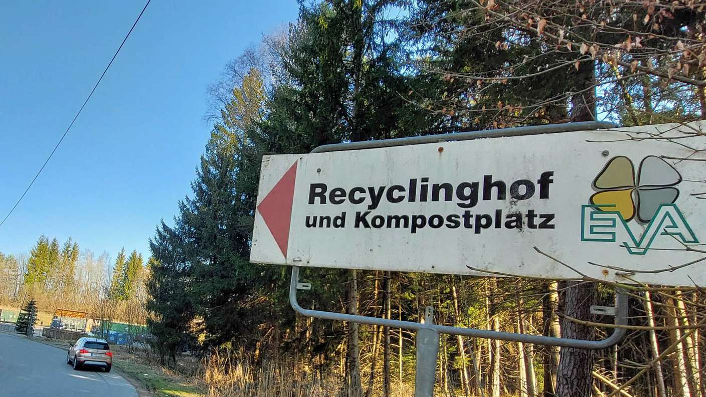 Wertstoffhof oder Recyclinghof